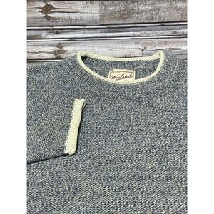 Woolrich Women’s Sweater Pull Over Cotton‎ Acrylic Blue Size M